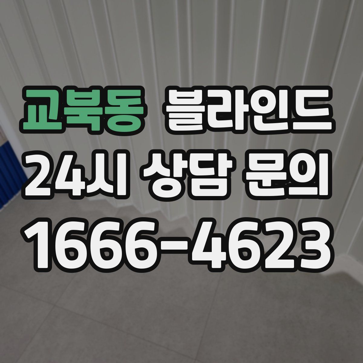 교북동 블라인드