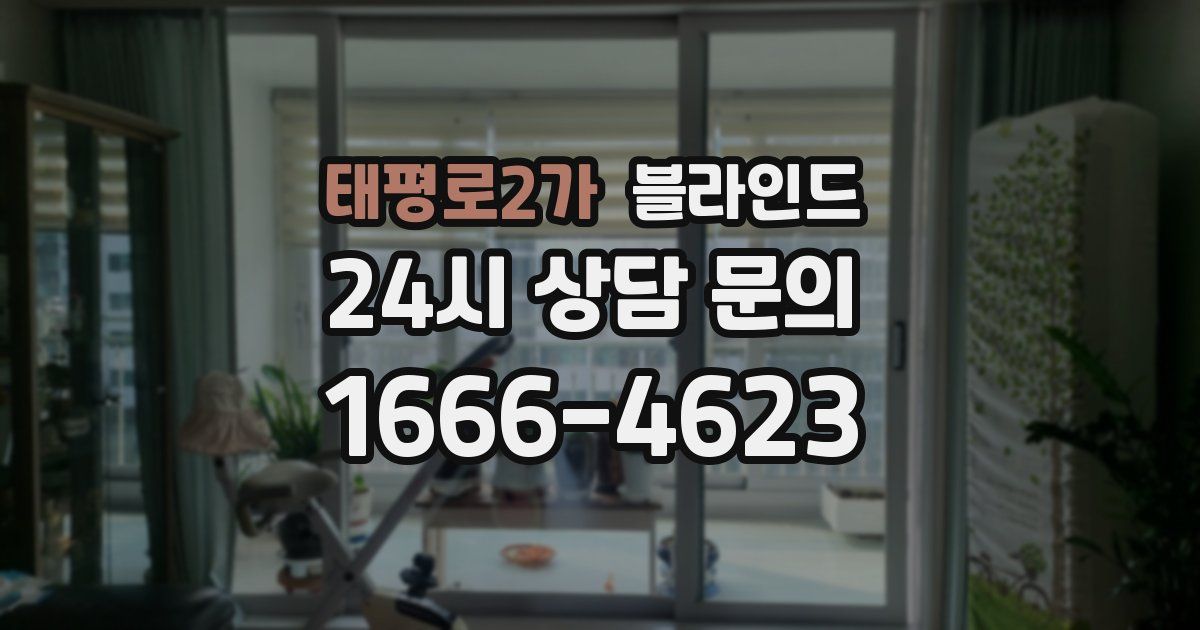 태평로2가 블라인드