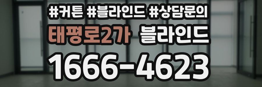 태평로2가 블라인드