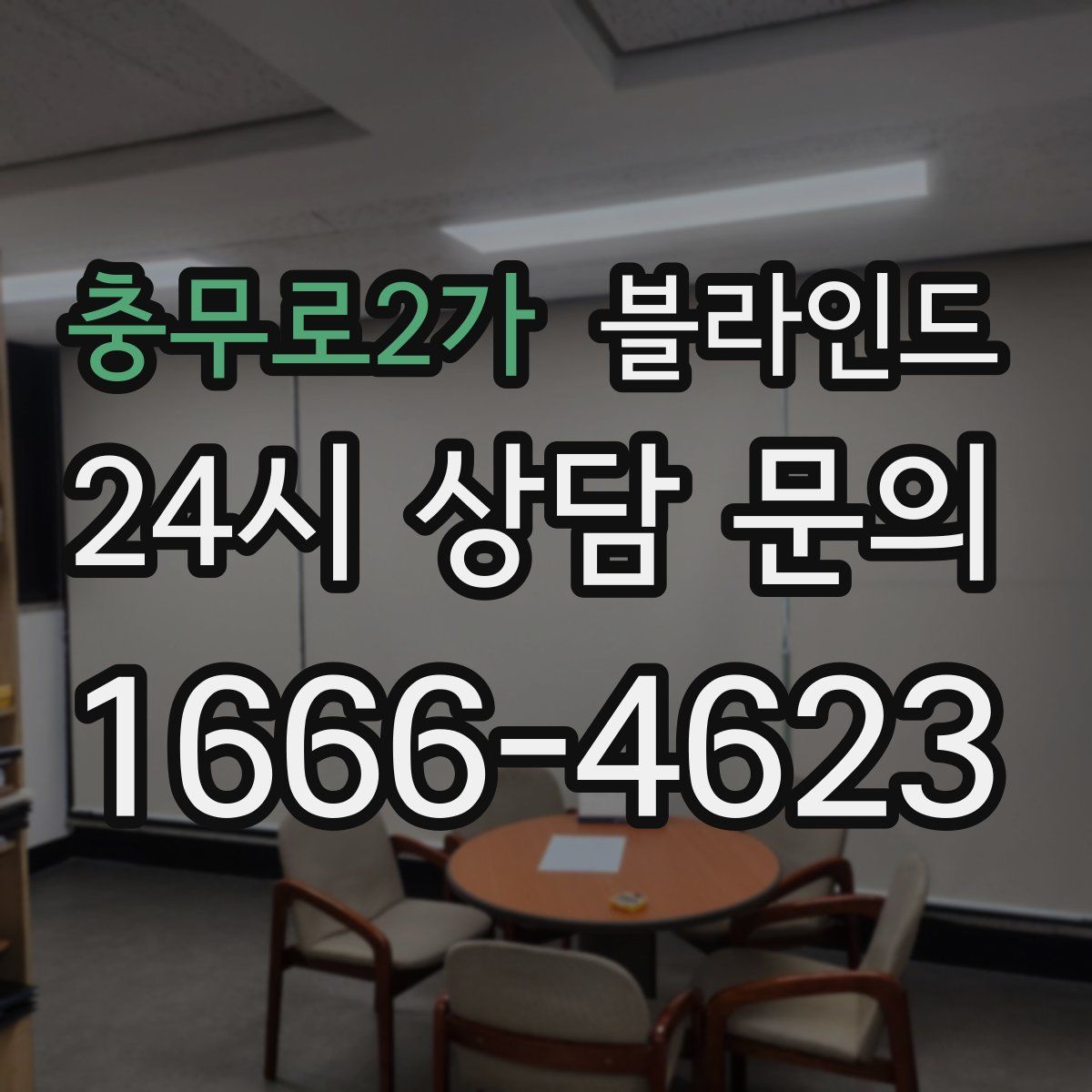 충무로2가 블라인드