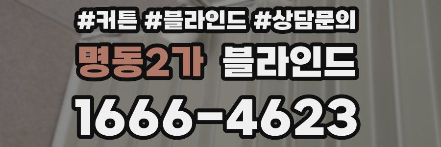 명동2가 블라인드