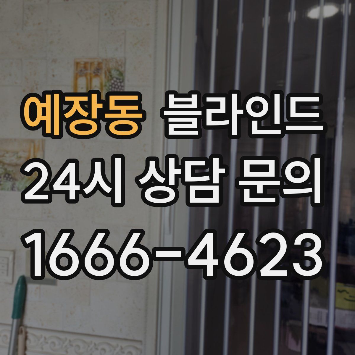 예장동 블라인드