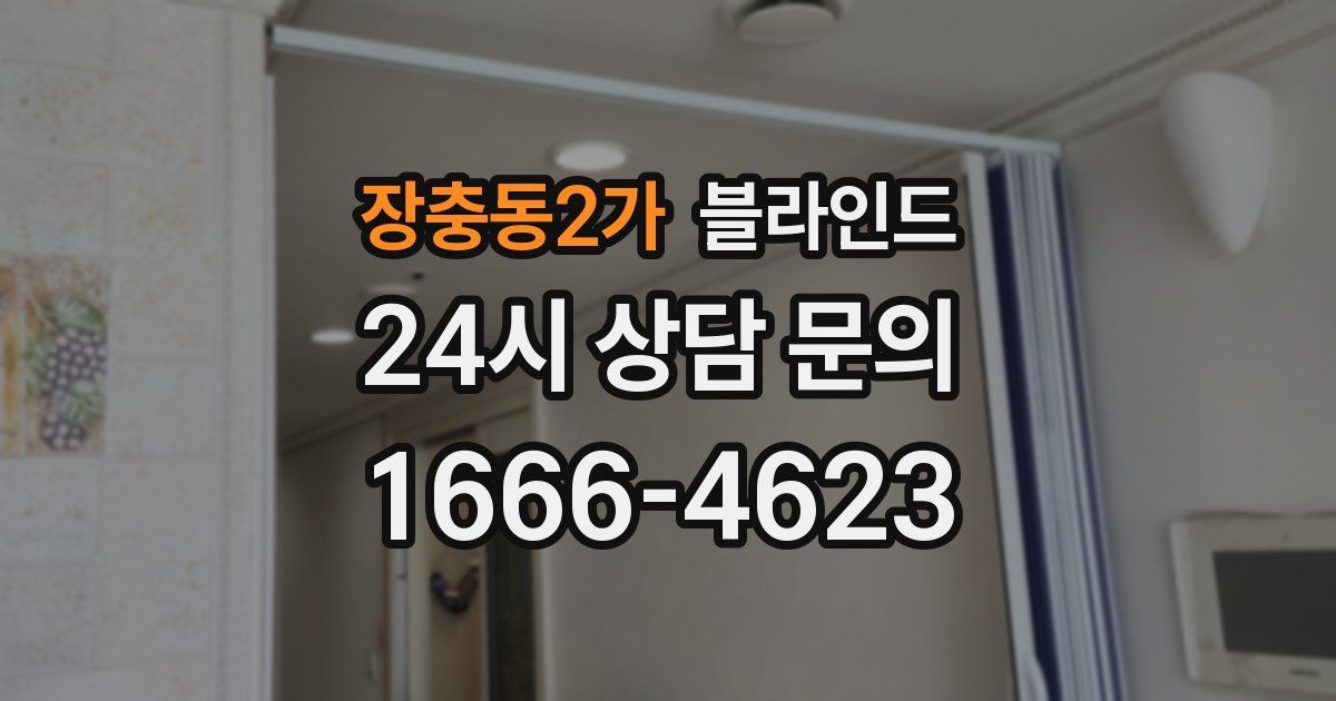 장충동2가 블라인드