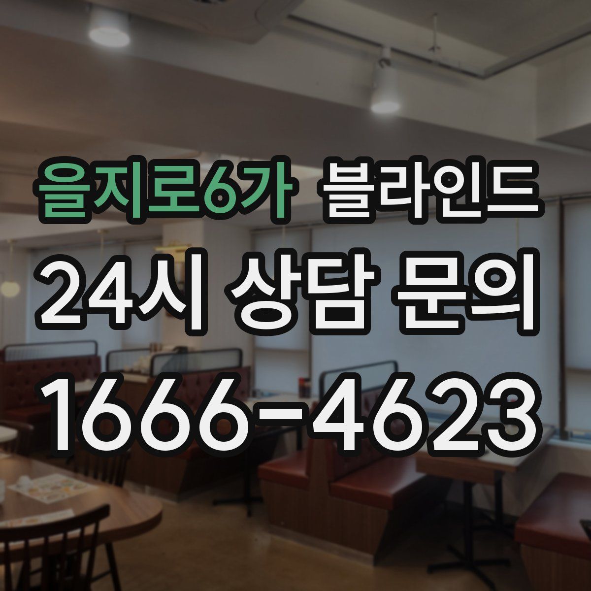 을지로6가 블라인드
