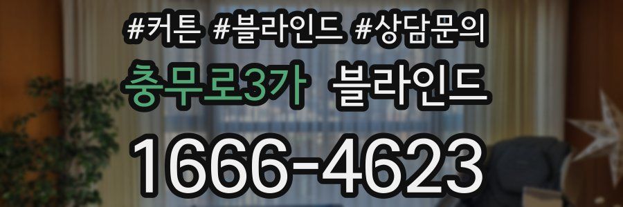 충무로3가 블라인드