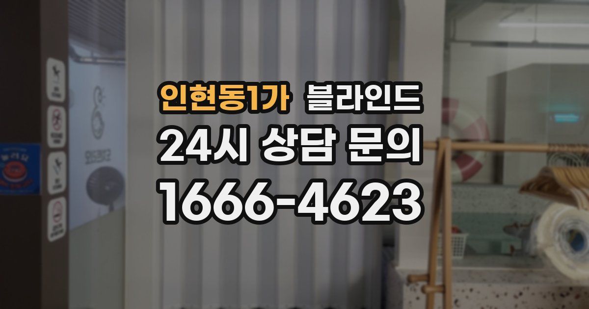 인현동1가 블라인드