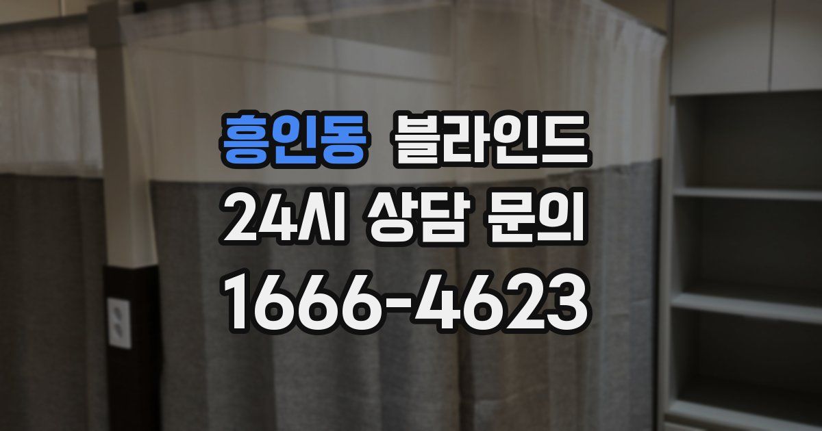 흥인동 블라인드