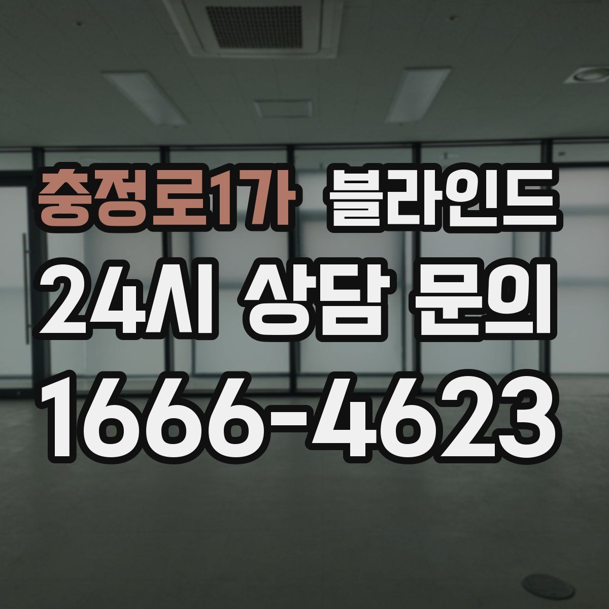 충정로1가 블라인드