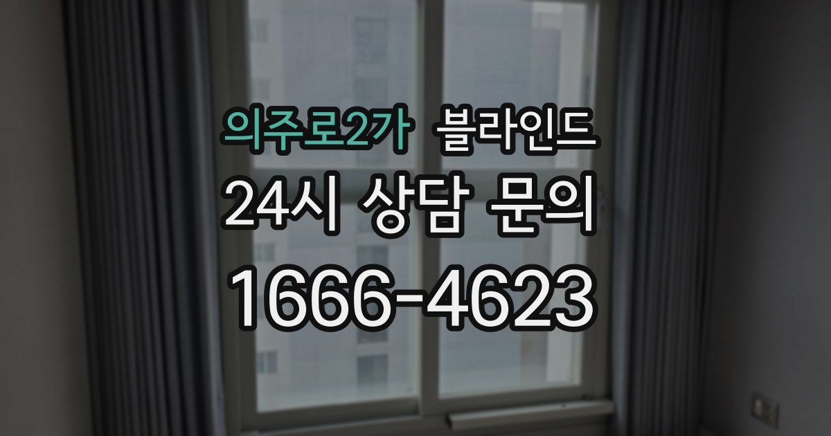 의주로2가 블라인드