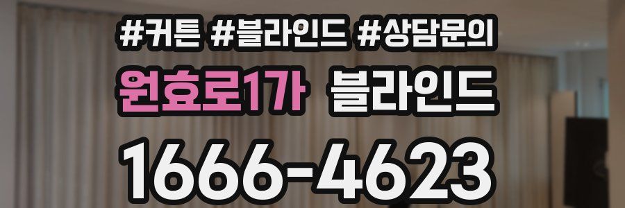 원효로1가 블라인드