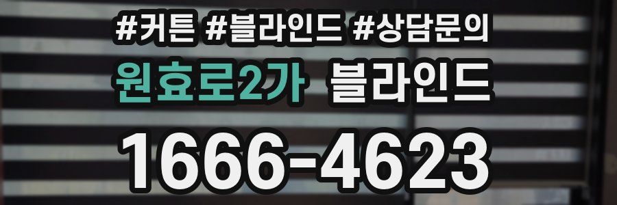 원효로2가 블라인드