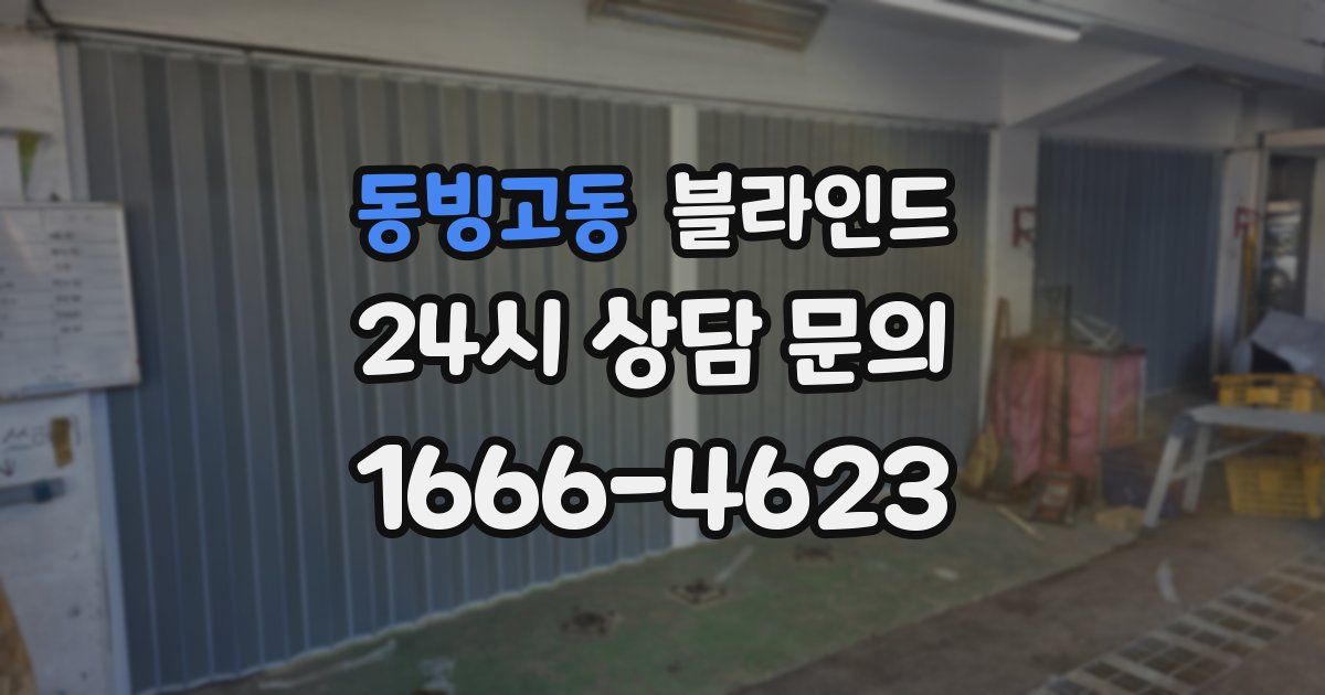 동빙고동 블라인드