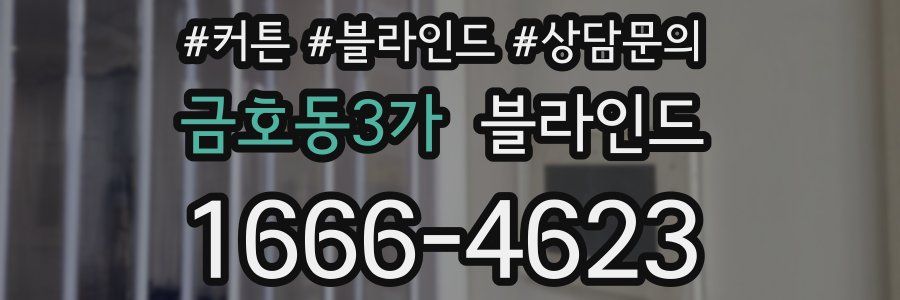 금호동3가 블라인드