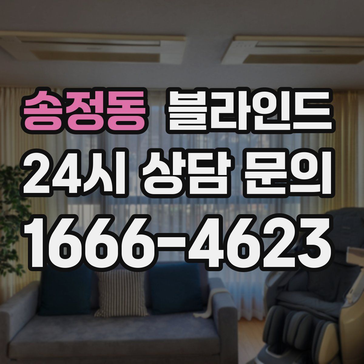 송정동 블라인드