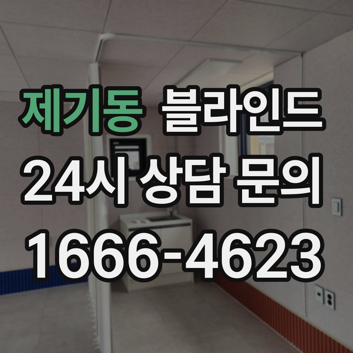 제기동 블라인드