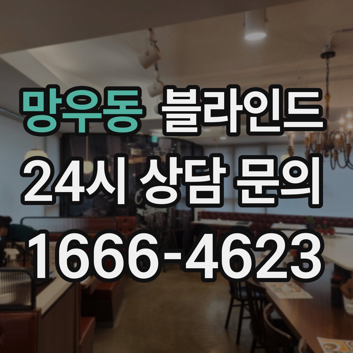 망우동 블라인드