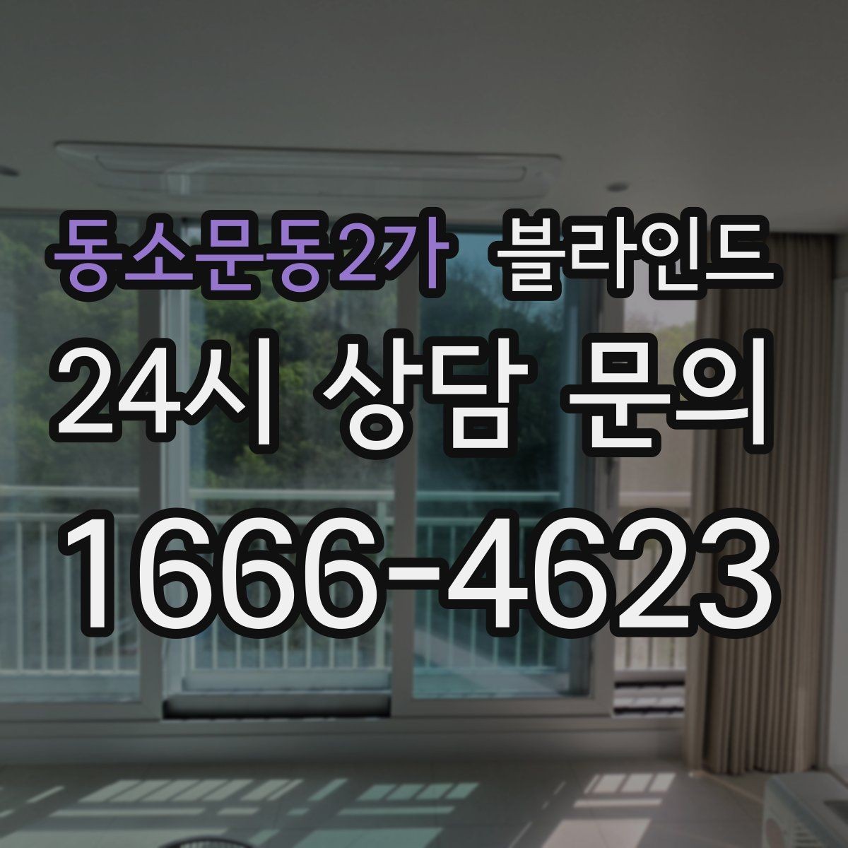 동소문동2가 블라인드 유지 관리가 쉬운 제품을 찾는 기준