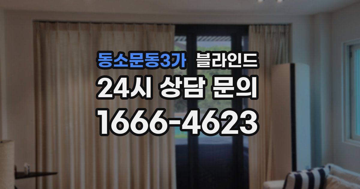 동소문동3가 블라인드