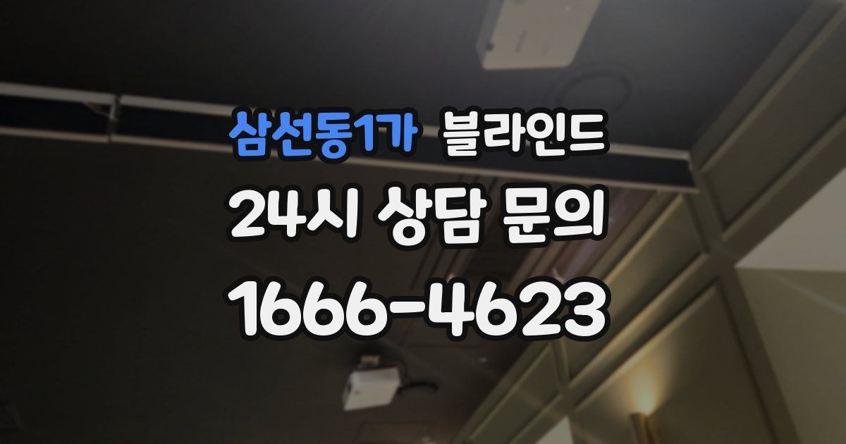 삼선동1가 블라인드