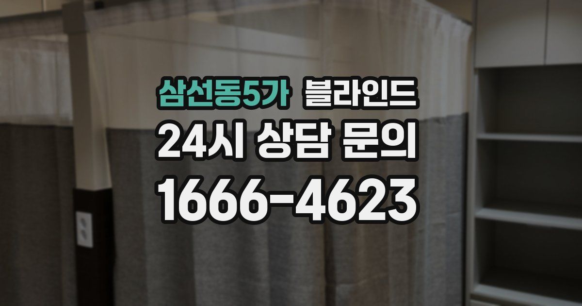 삼선동5가 블라인드