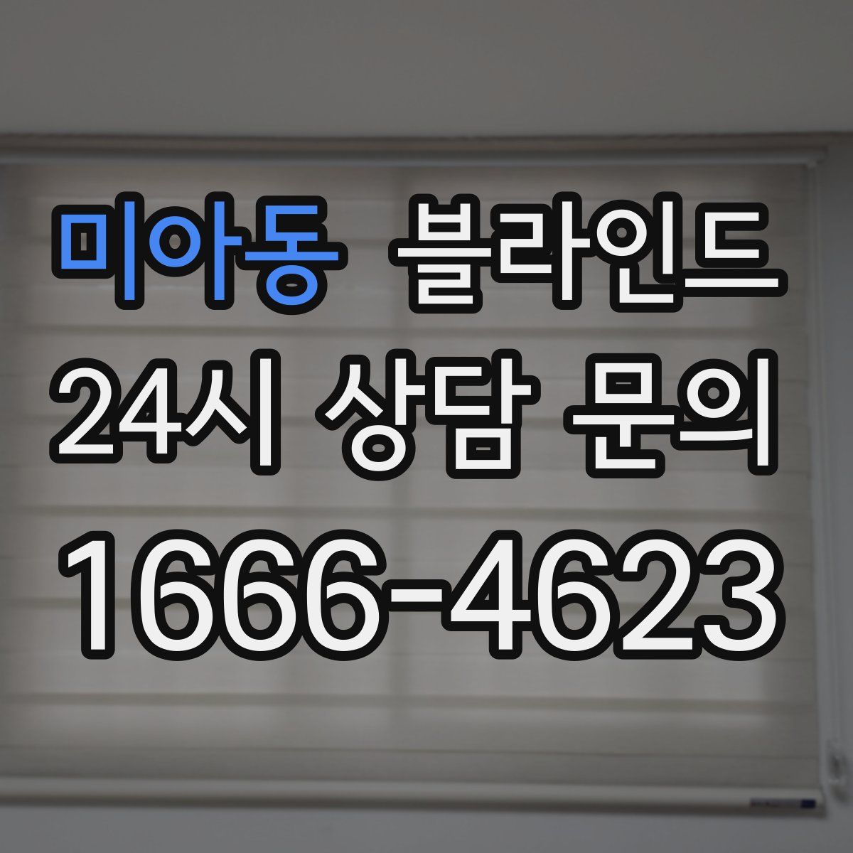 미아동 블라인드