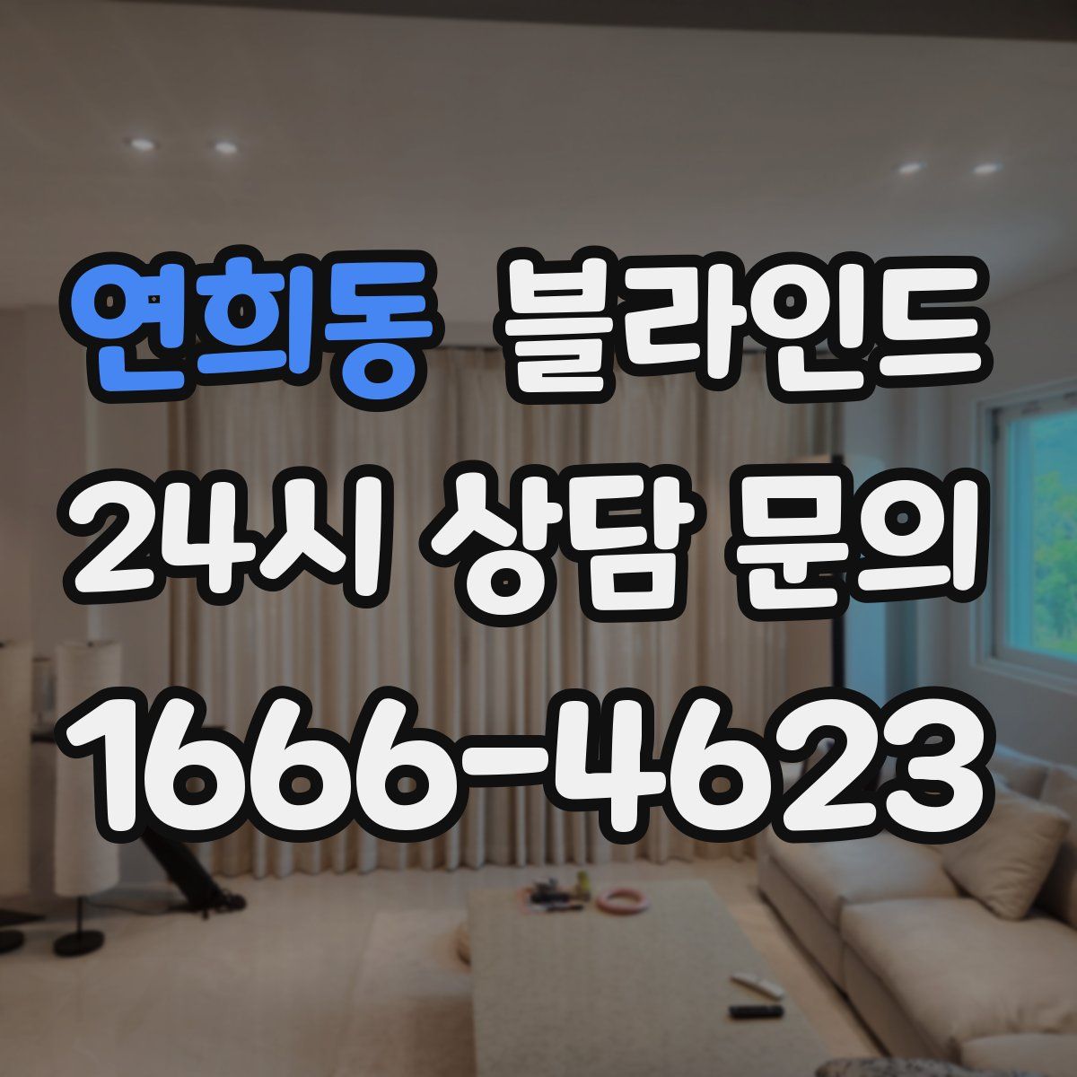 연희동 블라인드