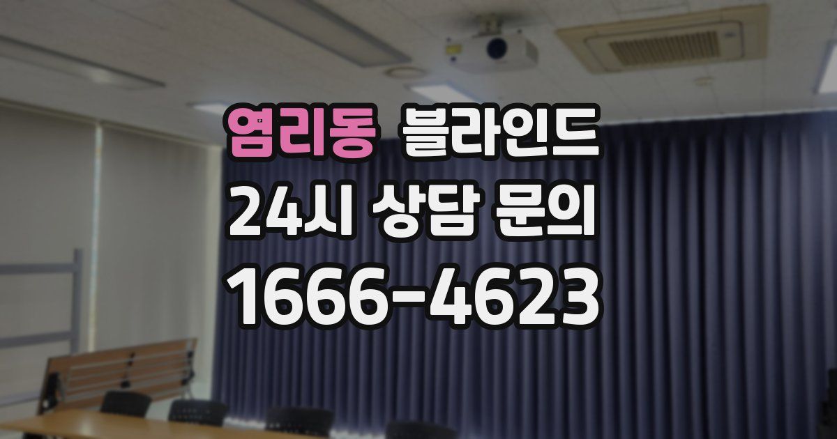 염리동 블라인드