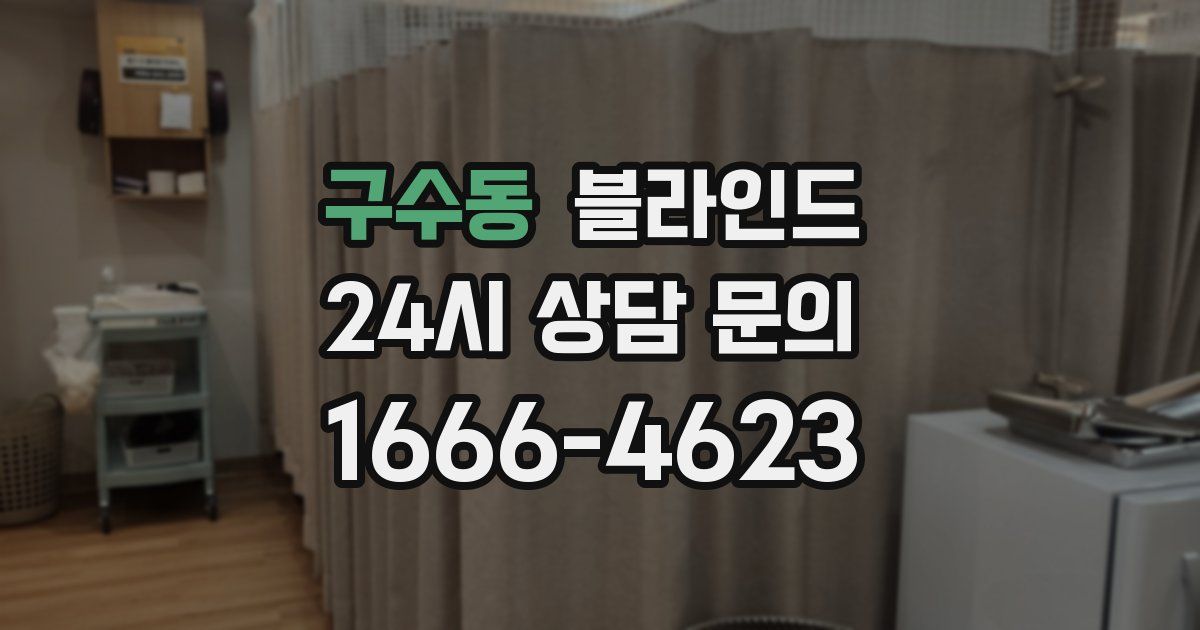 구수동 블라인드
