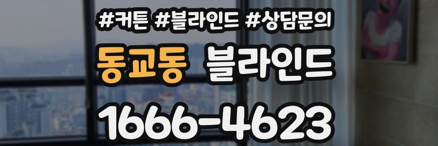 동교동 블라인드