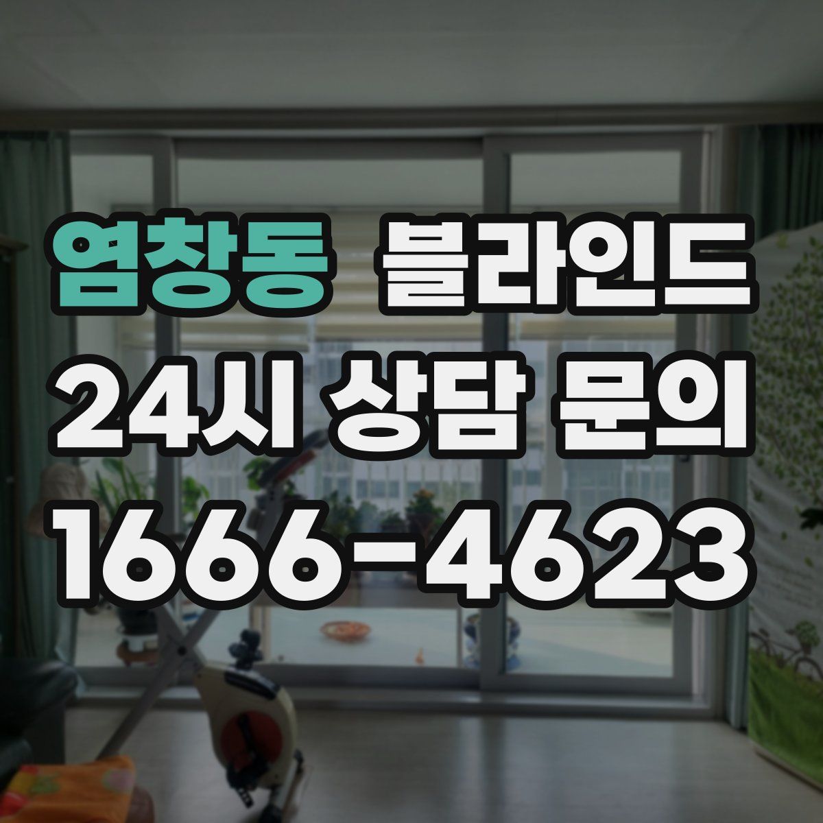 염창동 블라인드