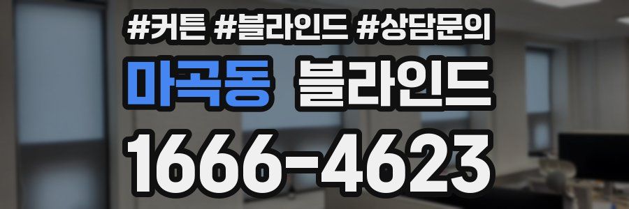 마곡동 블라인드