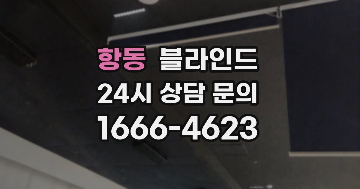 항동 블라인드