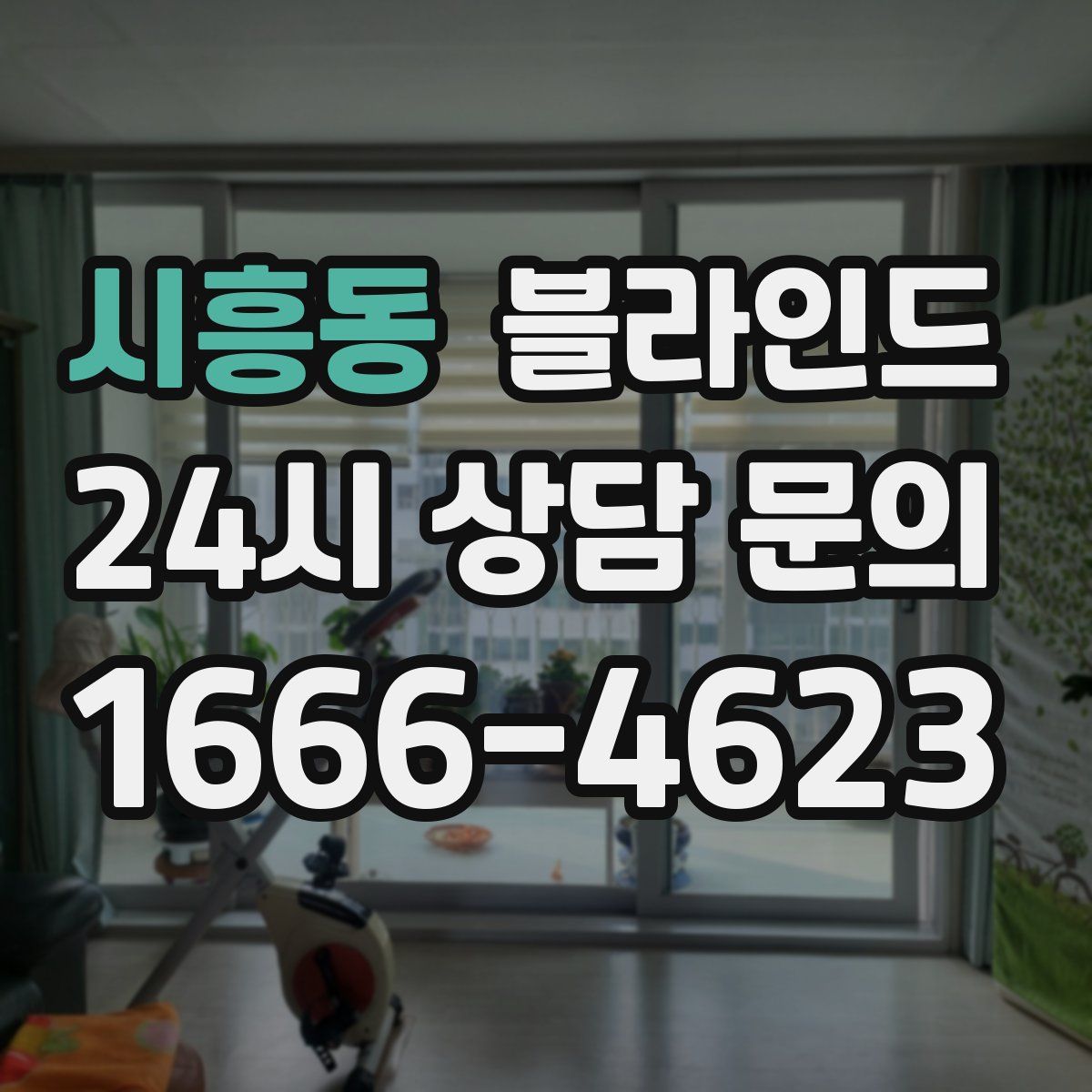 시흥동 블라인드