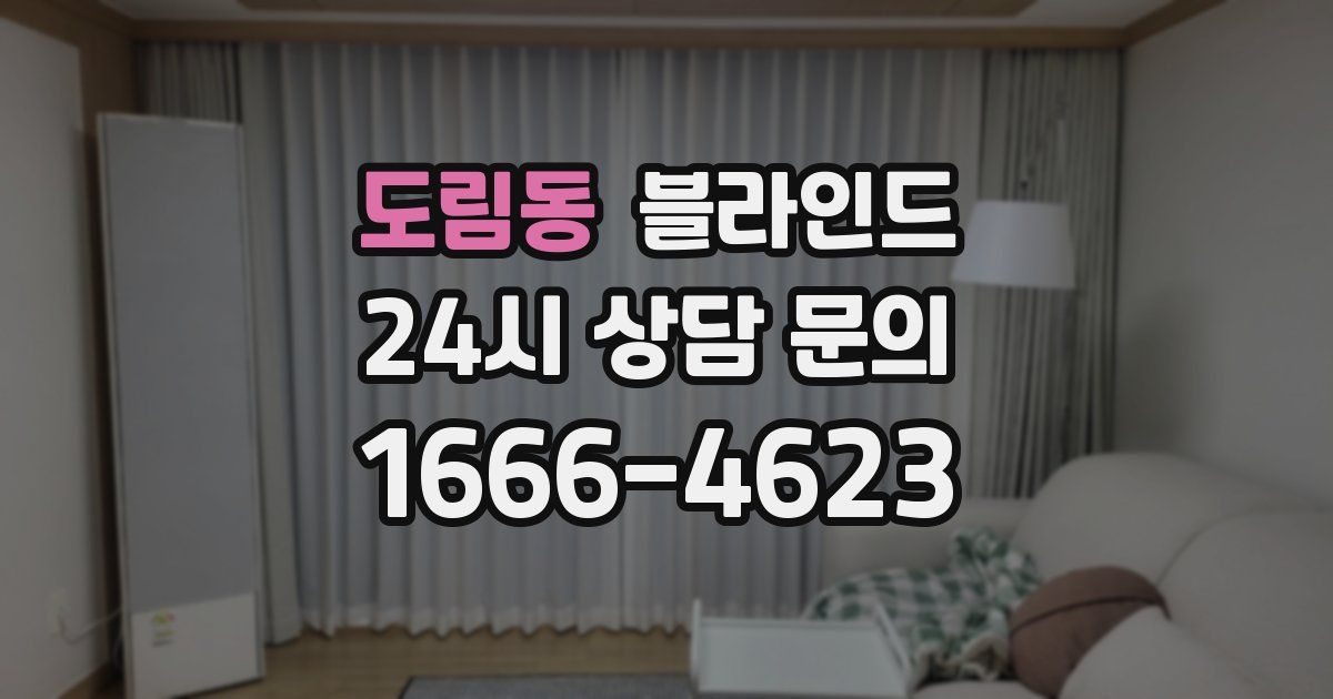 도림동 블라인드