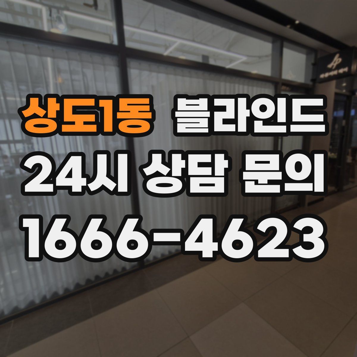 상도1동 블라인드