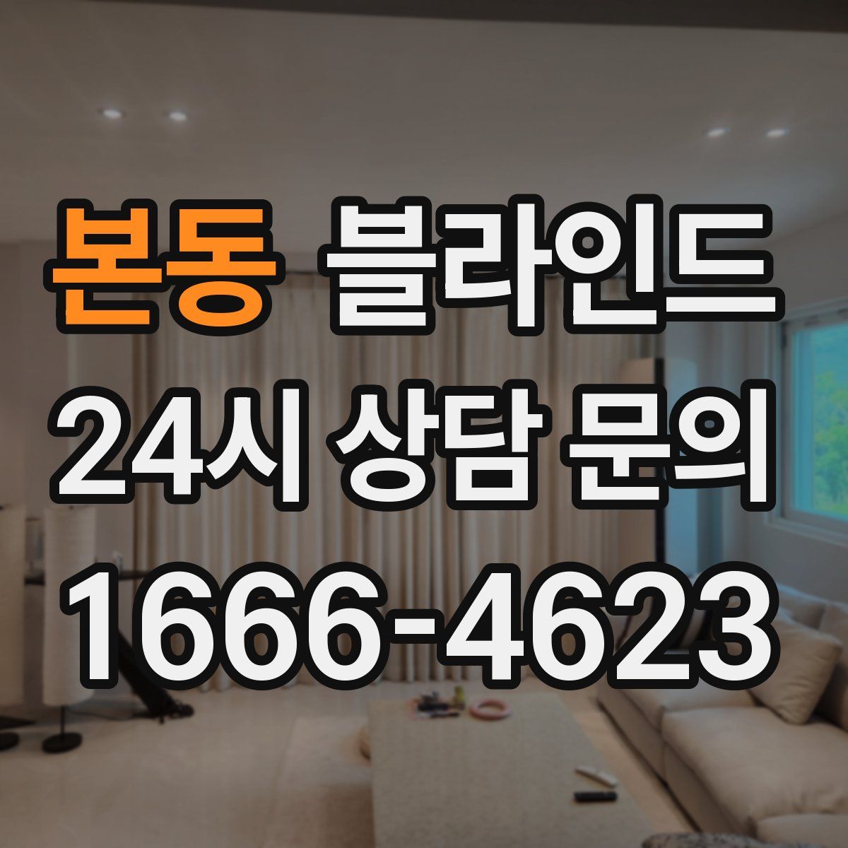 본동 블라인드
