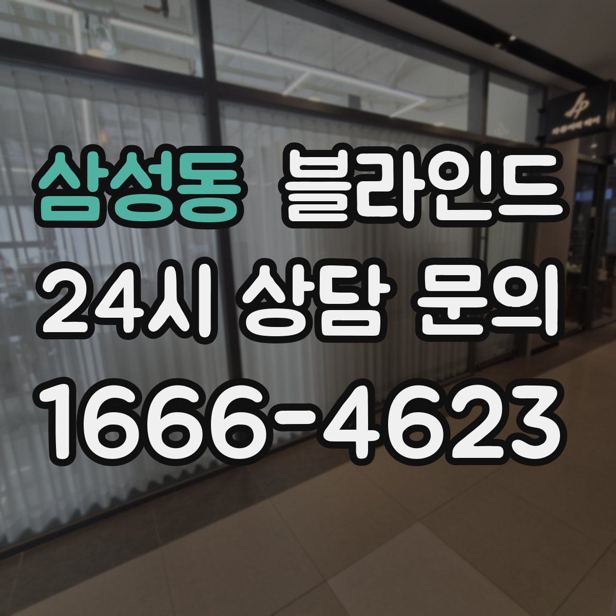 삼성동 블라인드