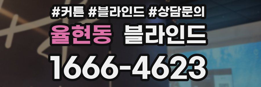 율현동 블라인드