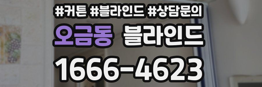 오금동 블라인드