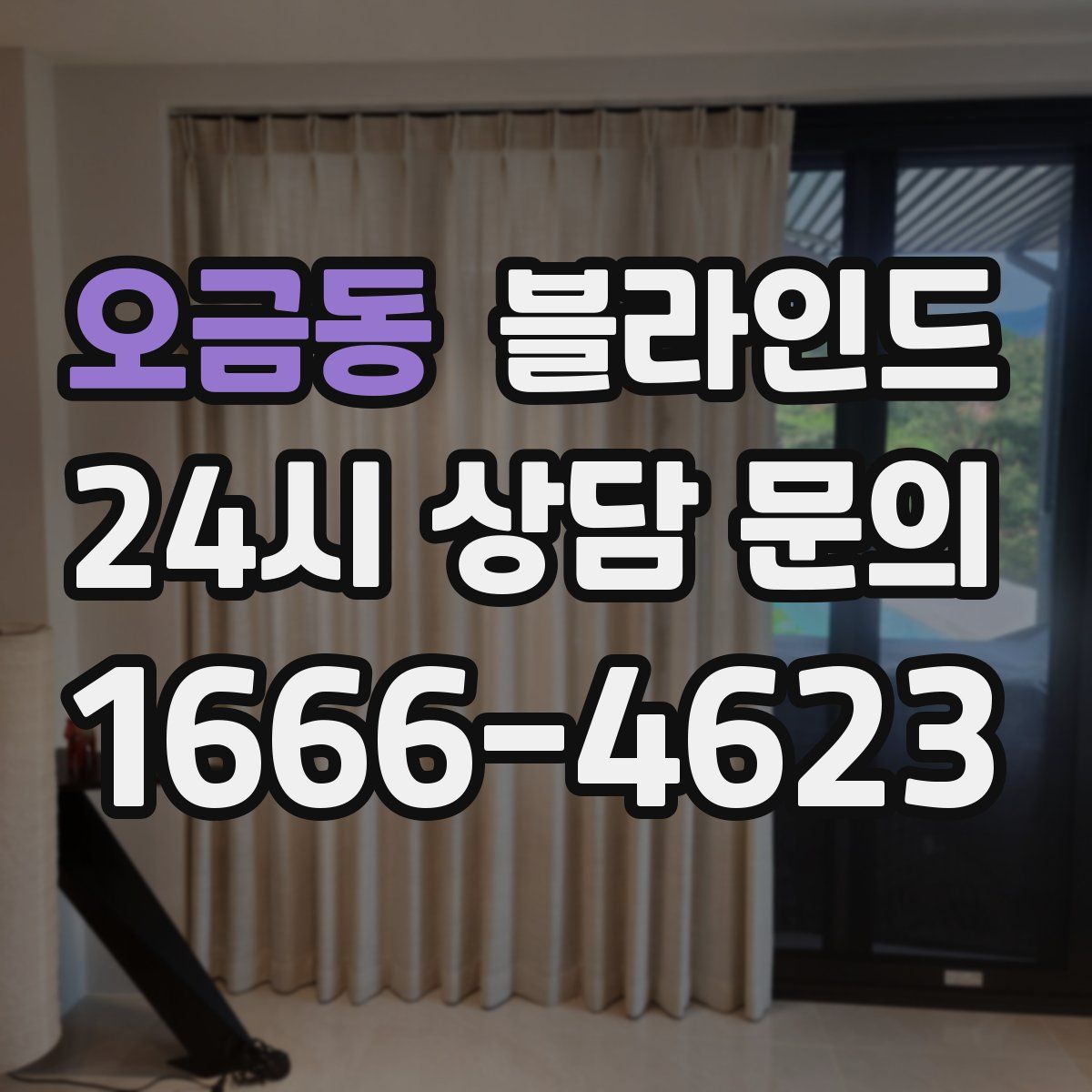 오금동 블라인드