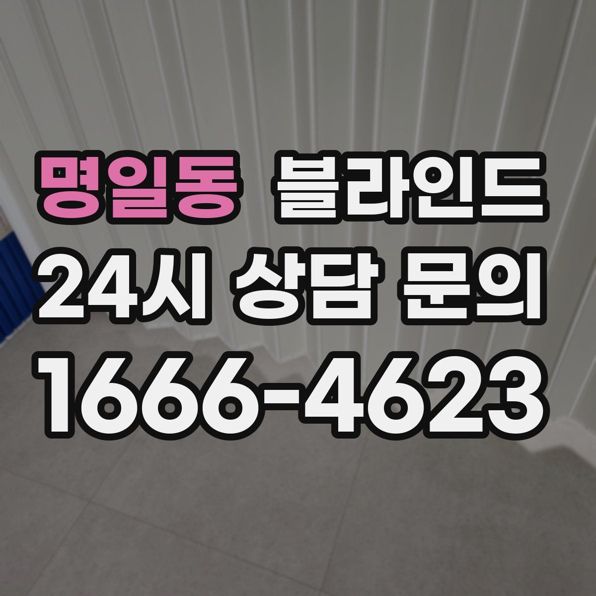 명일동 블라인드