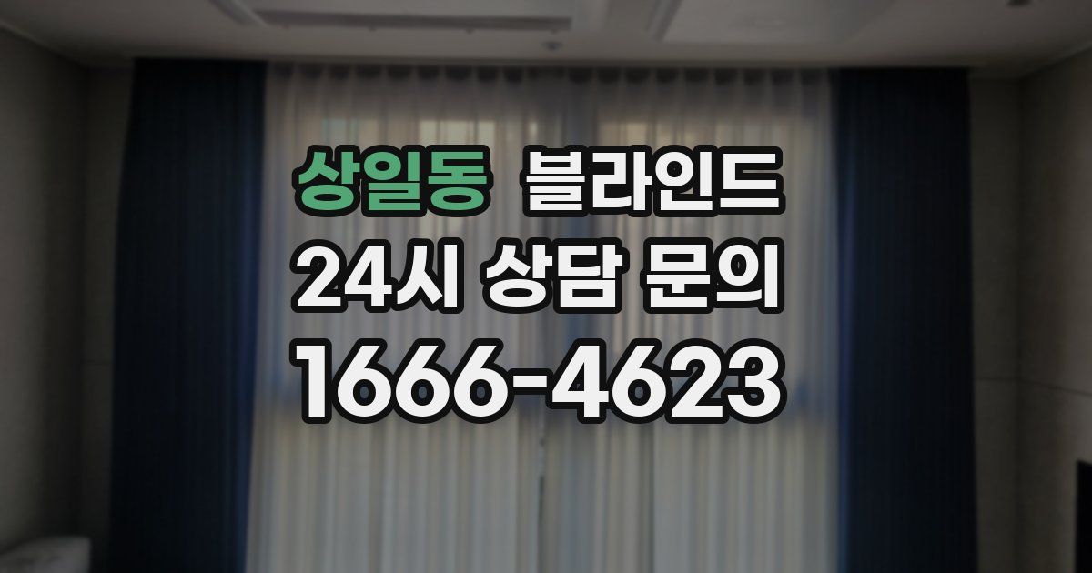 상일동 블라인드