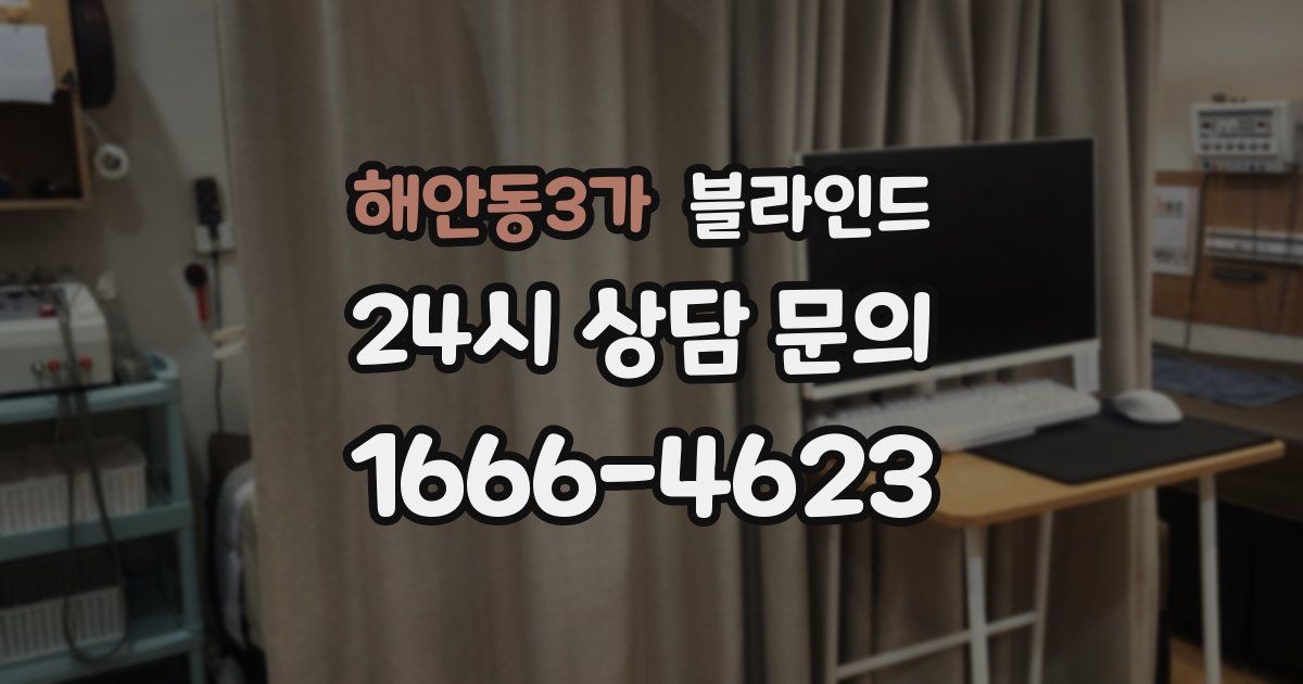 해안동3가 블라인드