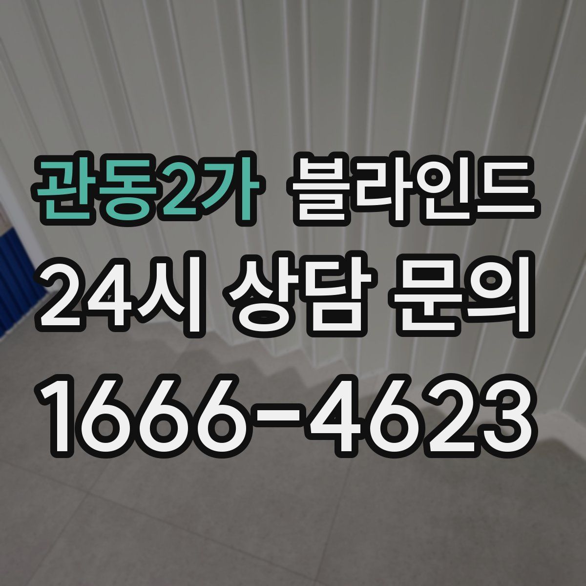 관동2가 블라인드
