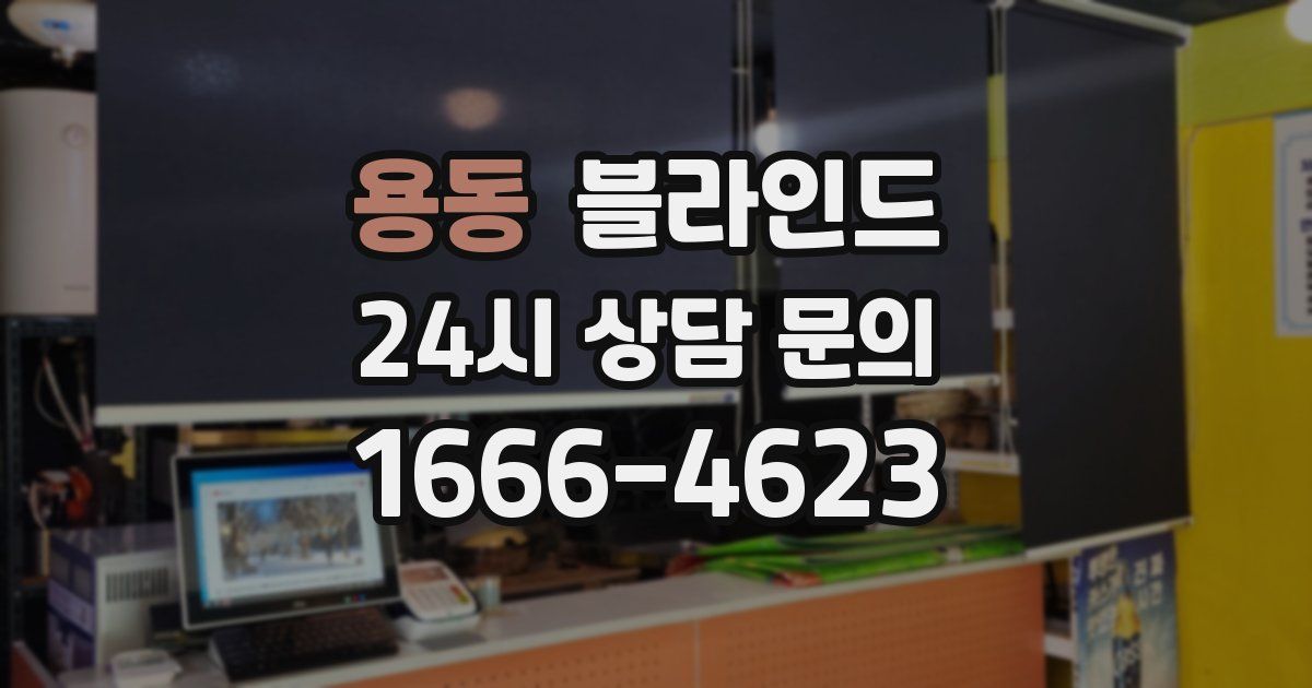 용동 블라인드