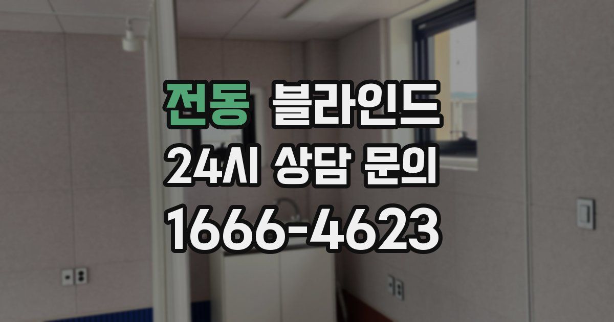 전동 블라인드