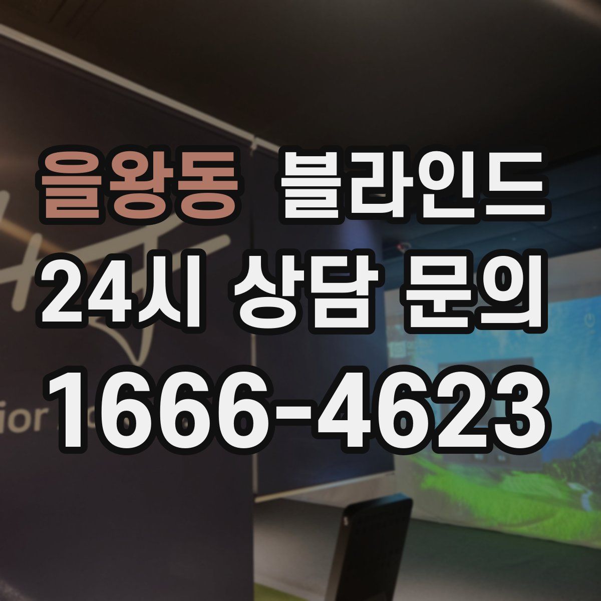 을왕동 블라인드