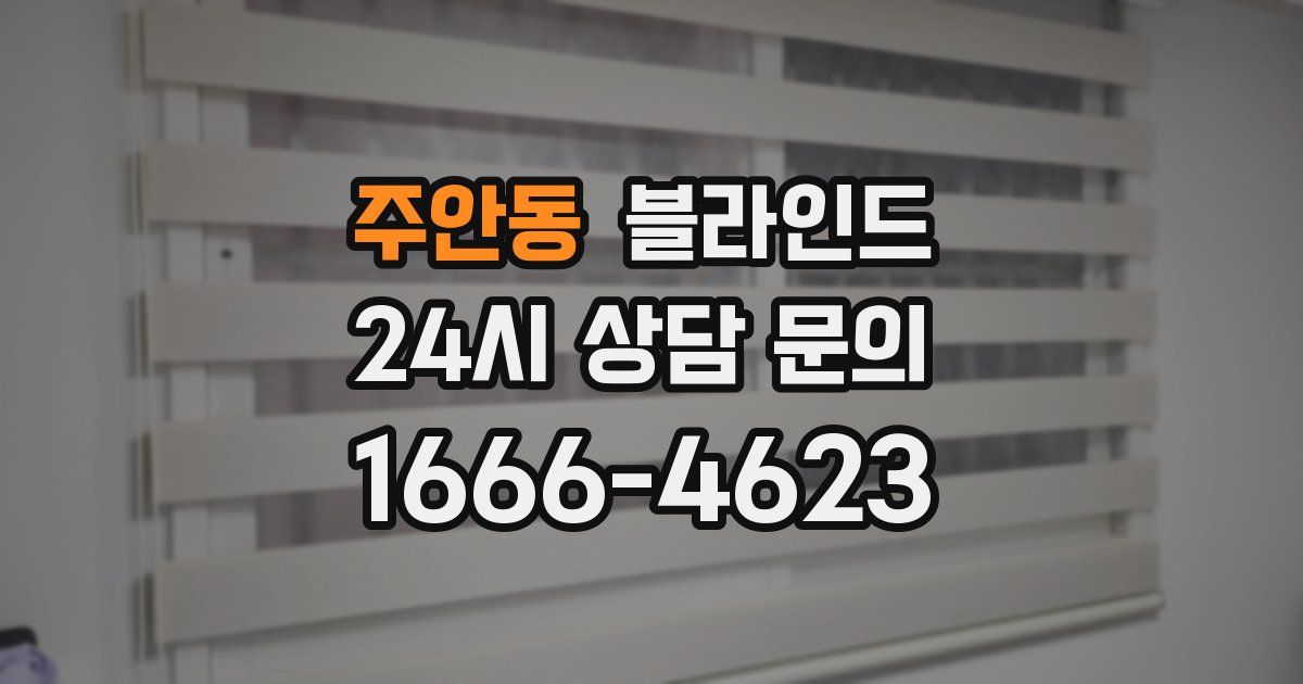 주안동 블라인드