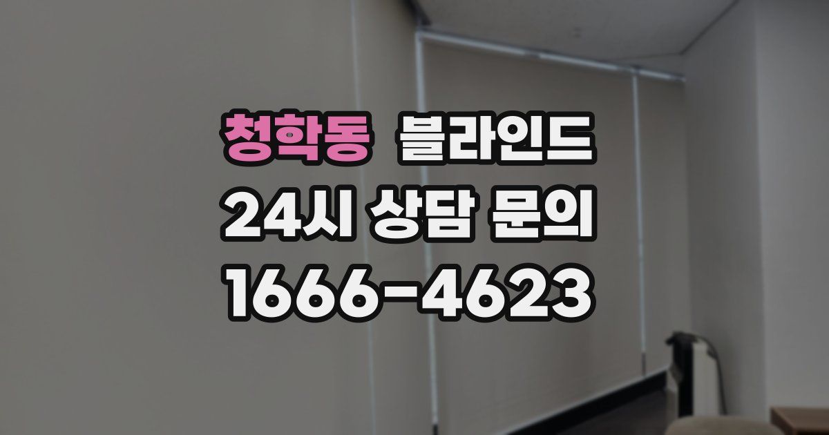 청학동 블라인드