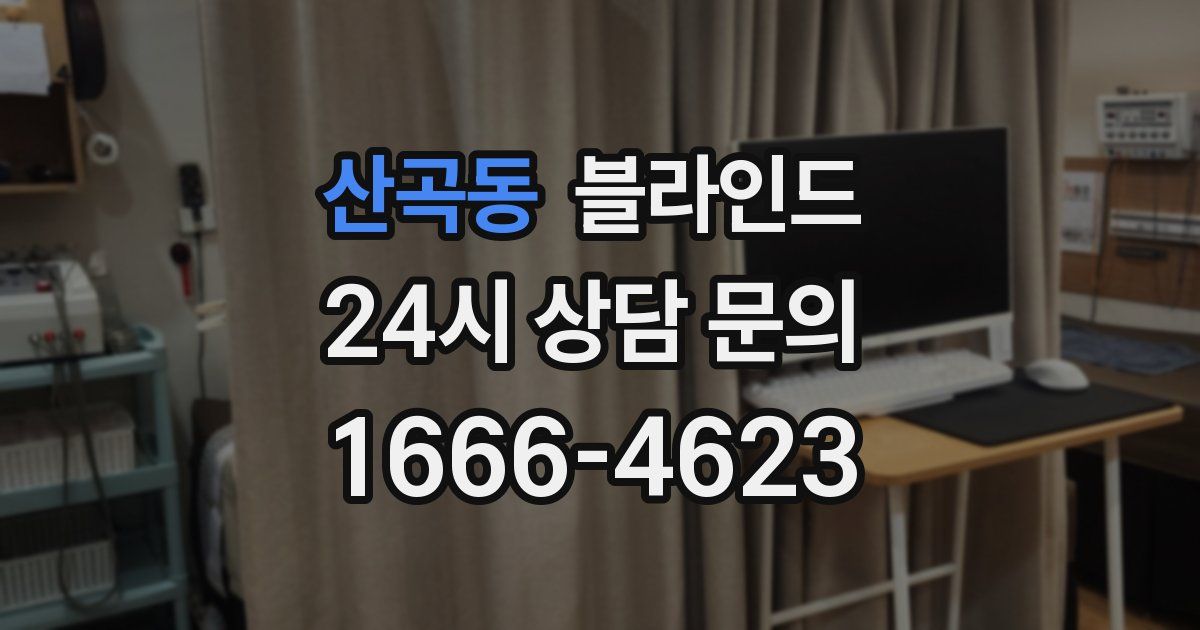 산곡동 블라인드
